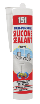 151 Multi-Purpose Silicone Sealant White